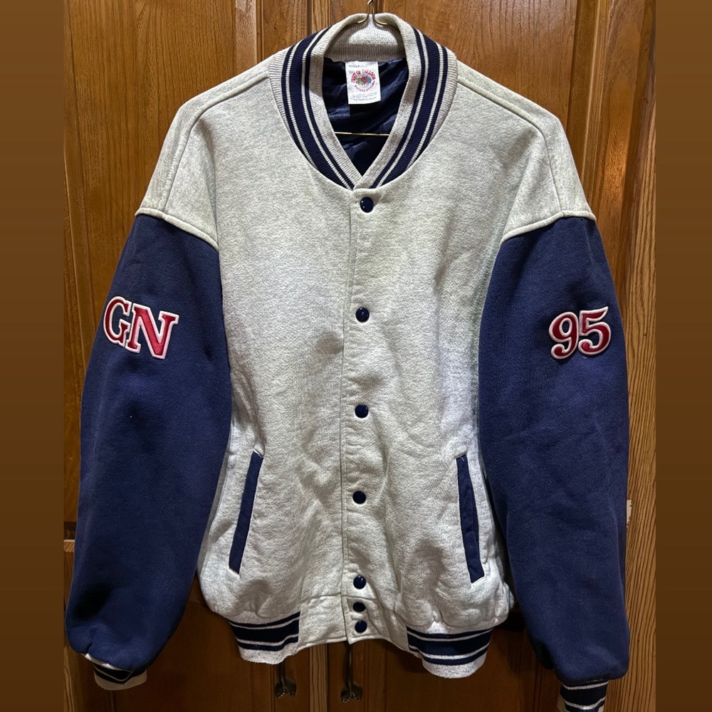 Vintage 1990s Letterman Type Jacket